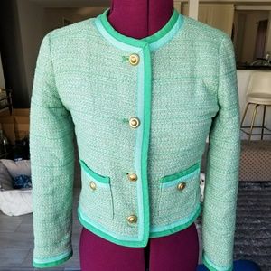 J crew jacket in green